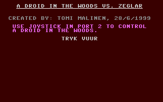 A Droid in the Woods vs. Zeglar