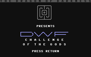 DWF Challenge of the Gods