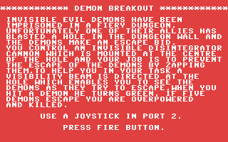 Demon Breakout