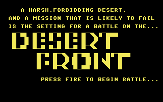 Desert Front