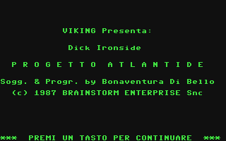 Dick Ironside - Progetto Atlantide