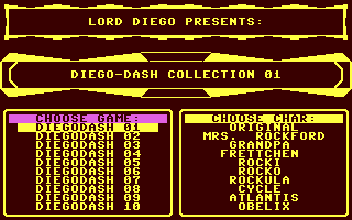 Diego-Dash Collection 1
