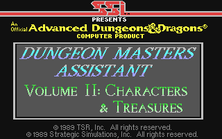 Dungeon Masters Assistant - Volume II