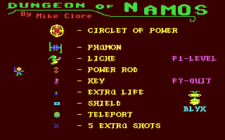 Dungeon of Namos