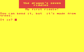 The Dragon's Seven Riddles