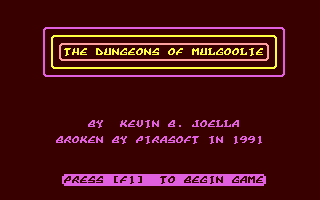 The Dungeons of Mugoolie