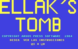 Ellak's Tomb (Spanish)