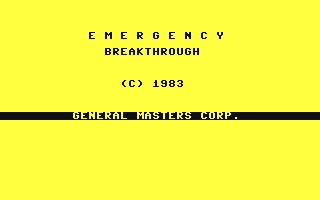Emergency Breakthrough
