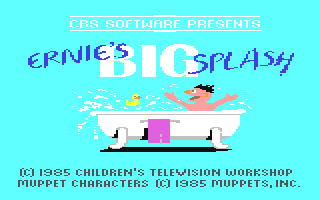 Ernie's Big Splash