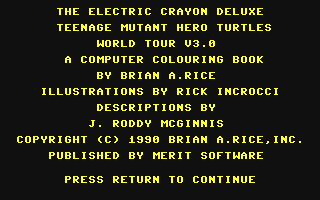 The Electric Crayon Deluxe - Teenage Mutants Hero Turtles