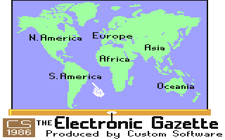 The Electronic Gazette