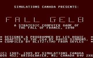 Fall Gelb - The France Campaign940