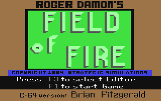 Field of Fire (Disk Version)