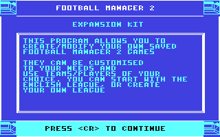 Football Manager II (English)