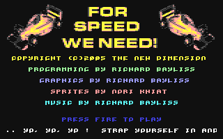 For Speed We Need v2