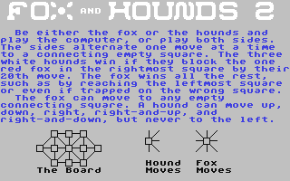 Fox and Hounds II