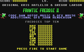 Frantic Freddie II