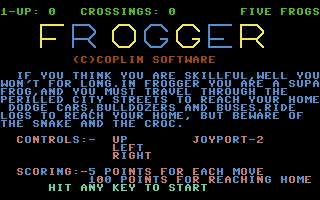 Frogger v4