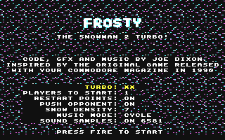 Frosty the Snowman II - Turbo!