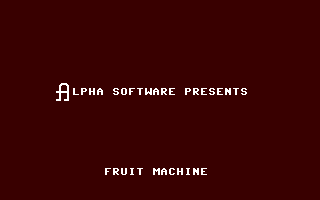 Fruit Machine v5