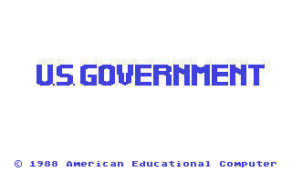 Fun Learning - US Government Quiz