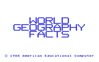 Fun Learning - World Geography Quiz