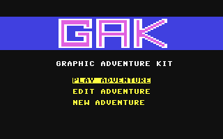 GAK - Graphic Adventure Kit