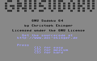 GNU Sudoku4