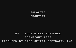 Galactic Frontier