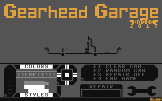 Gearhead Garage BASIC