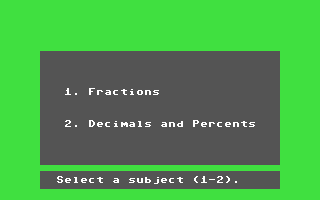Grade A Math - Fractions Decimals and Percents