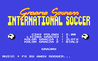 Graeme Souness International Soccer (Polish)
