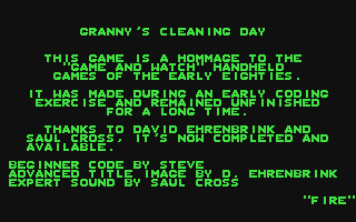 Granny's Cleaning Day