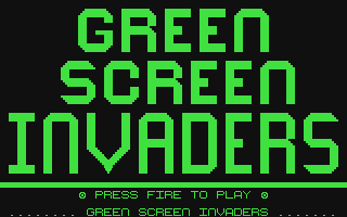 Green Screen Invaders