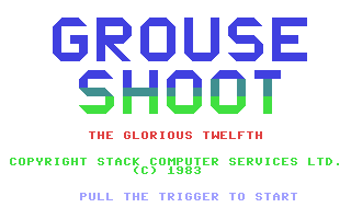Grouse Shoot
