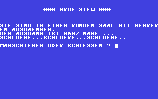 Grue Stew (German)