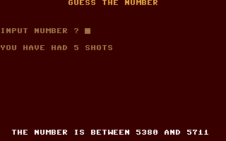 Guess the Number v1