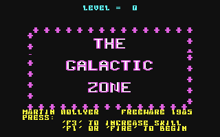 The Galactic Zone