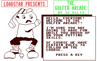 The Golfer Arcade
