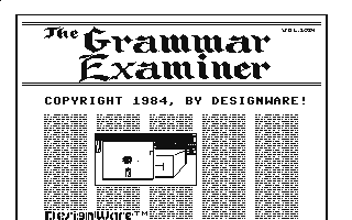 The Grammar Examiner