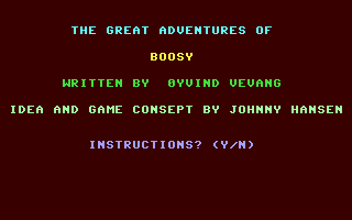 The Great Adventures of Boosy
