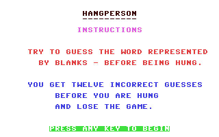 Hangperson