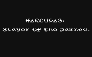 Hercules - Slayer of the Damned