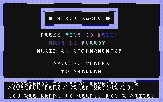 Hired Sword