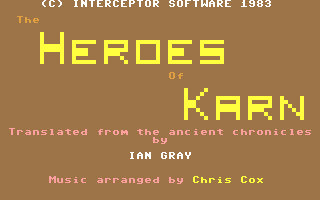 The Heroes of Karn