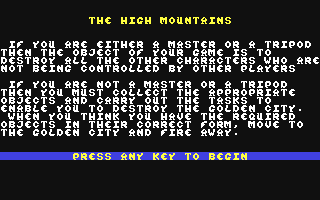 The High Mountains
