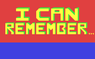 I Can Remember