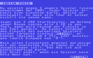 Indian Poker (German)