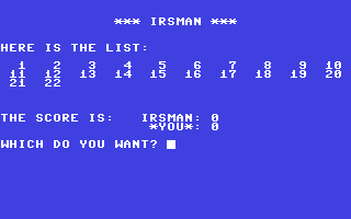 Irsman (English)