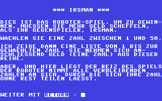 Irsman (German)